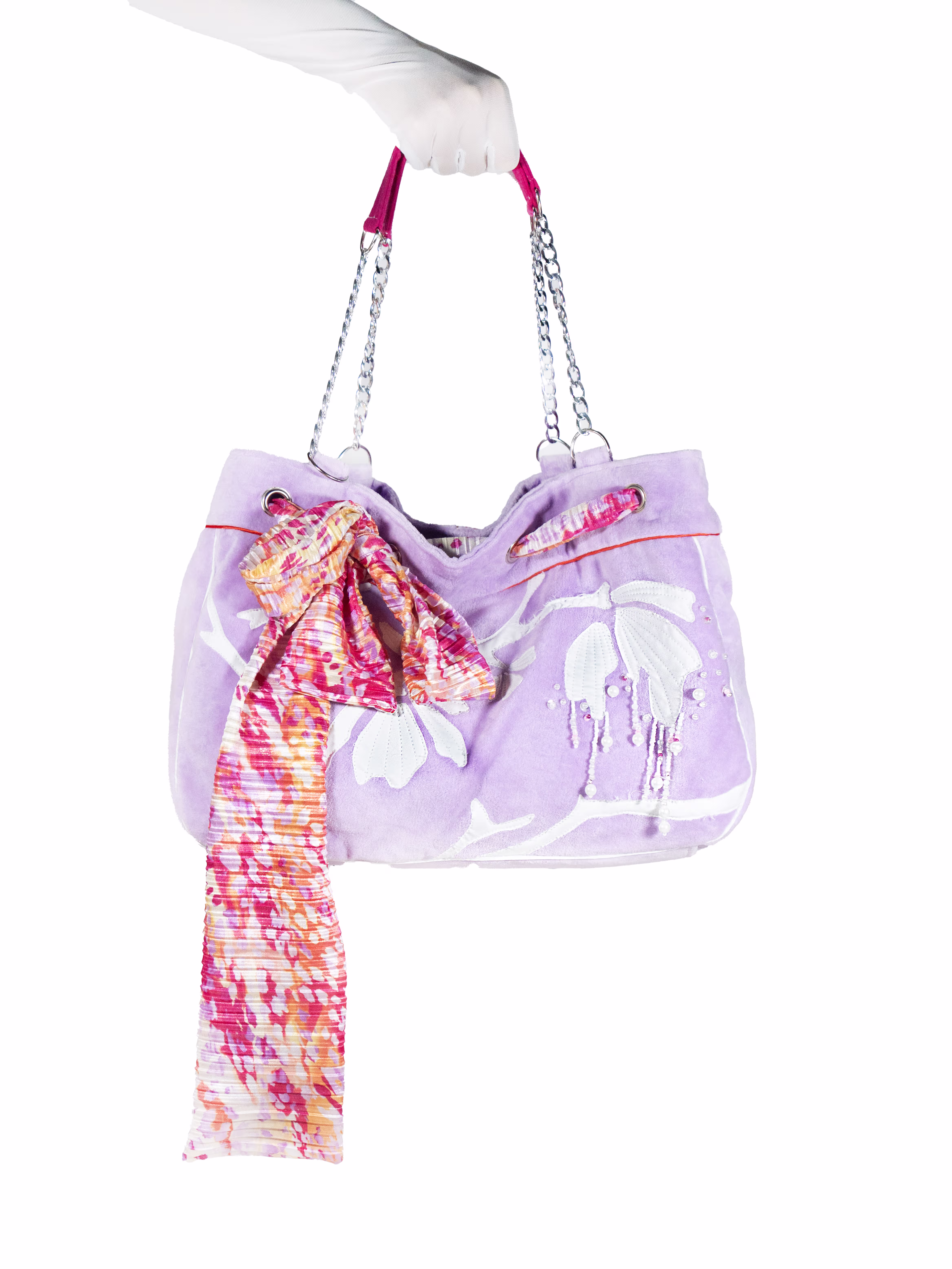 Velvet Freesia bag