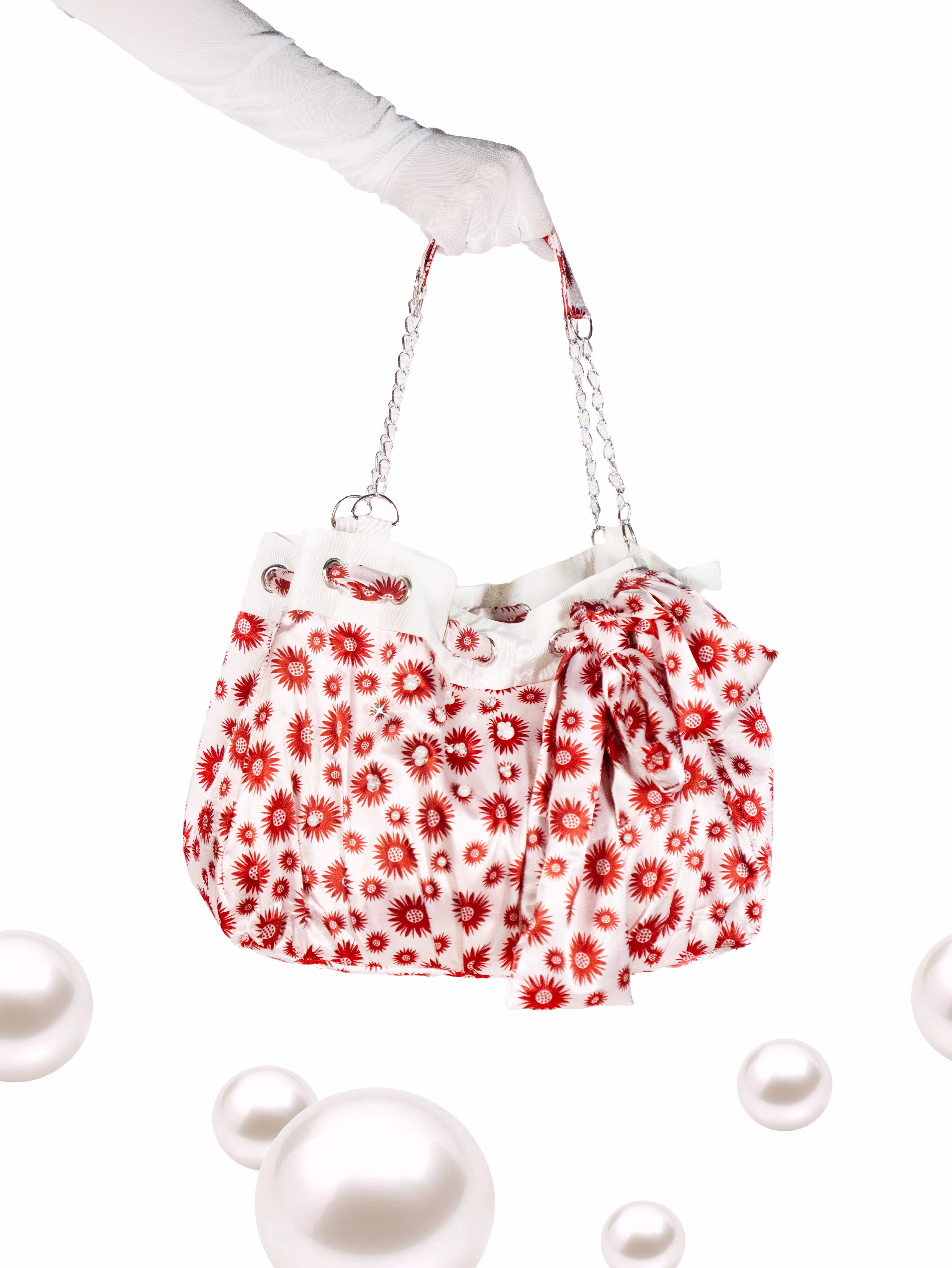 Crimson field bag